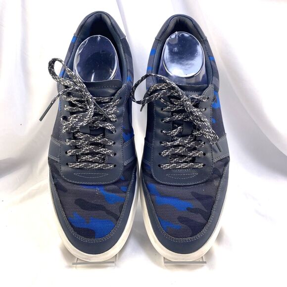 Cole Haan Grand Series Golf Shoes Men\'s 10M Blue Leather Camo Spikeless Sneakers main image 11